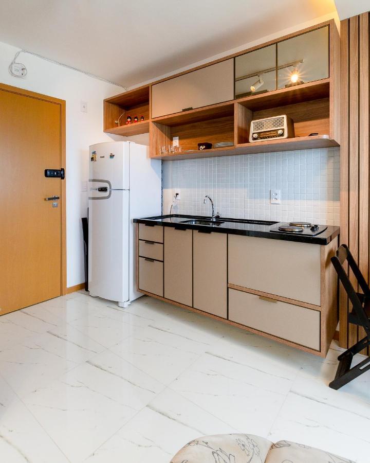 Loft Aconchegante, Vista Mar Lateral, Vaga Privativa Apartment Salvador Bagian luar foto