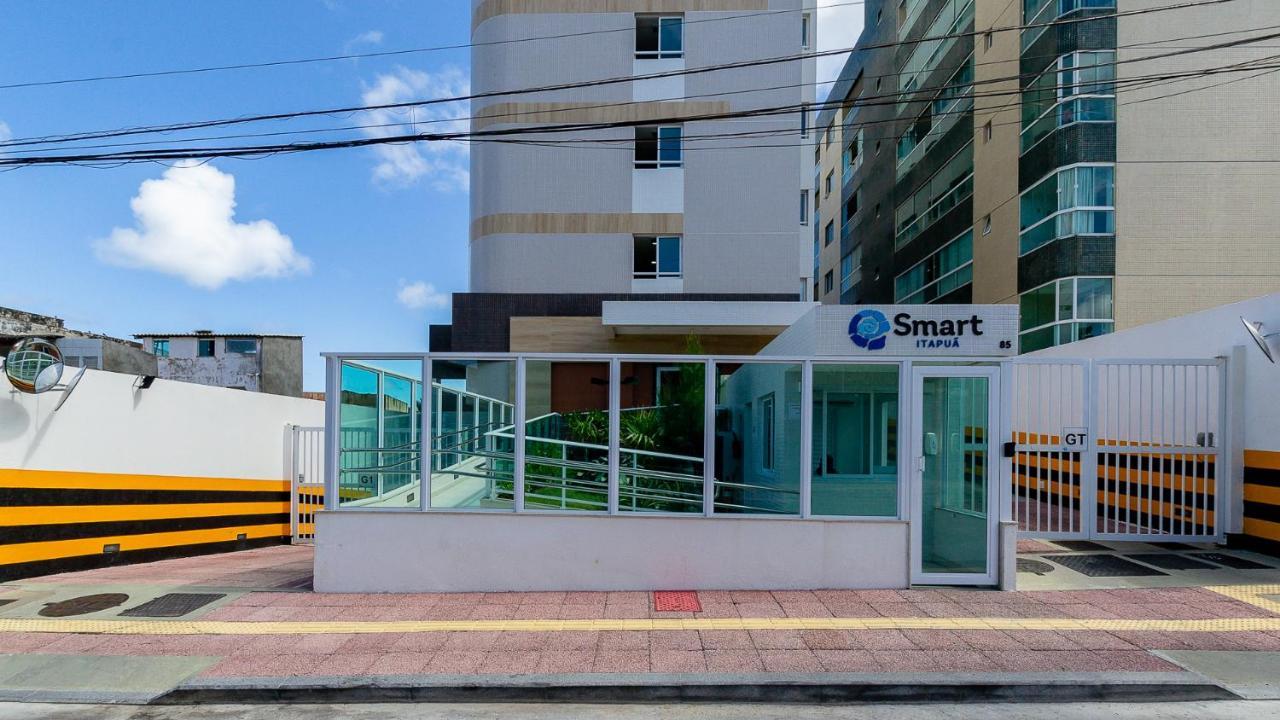 Loft Aconchegante, Vista Mar Lateral, Vaga Privativa Apartment Salvador Bagian luar foto